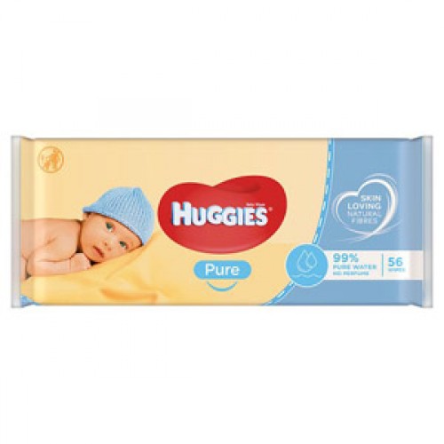 Huggies - Pure Wipes 56