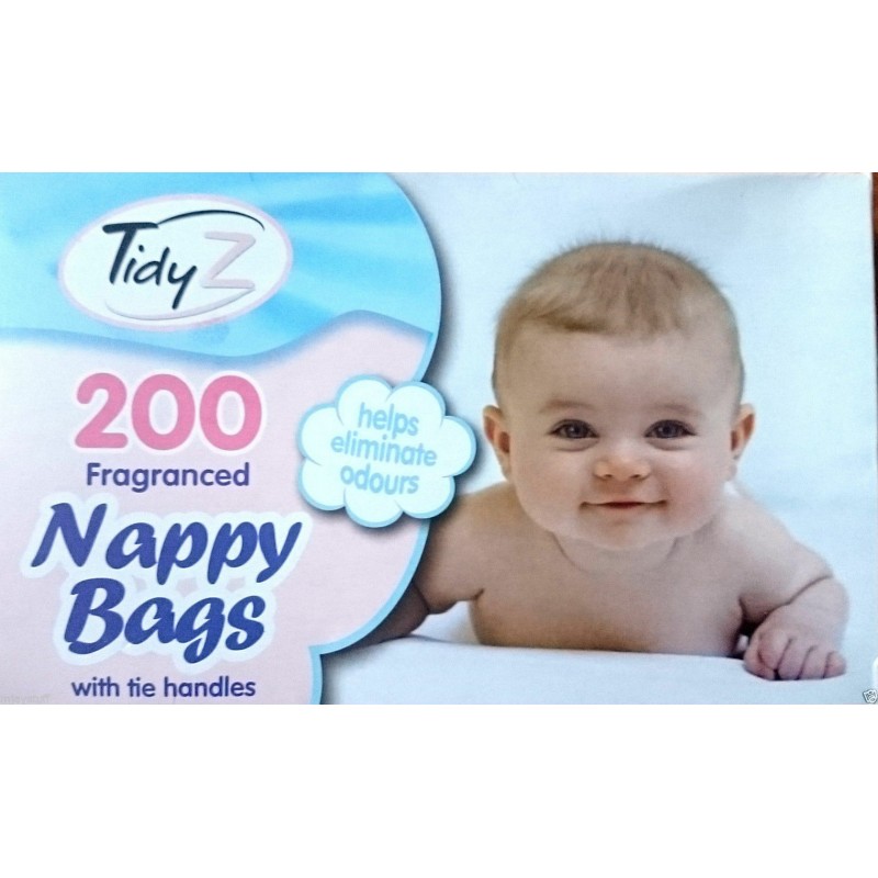 Tidyz - Baby Nappy Sacs 200 u