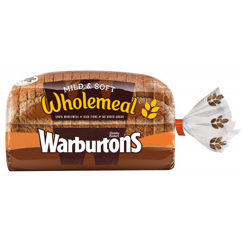 Warburtons - Wholemeal Loaf 800 g 