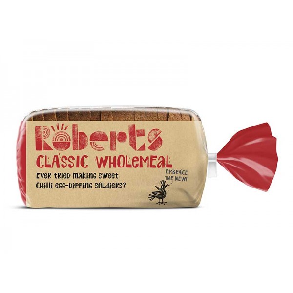 Roberts - Wholesome Wholemeal Bread 800 g 
