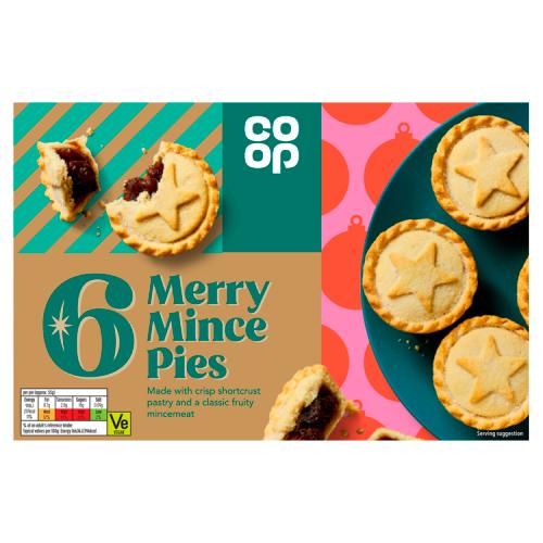 Mince pies x 6