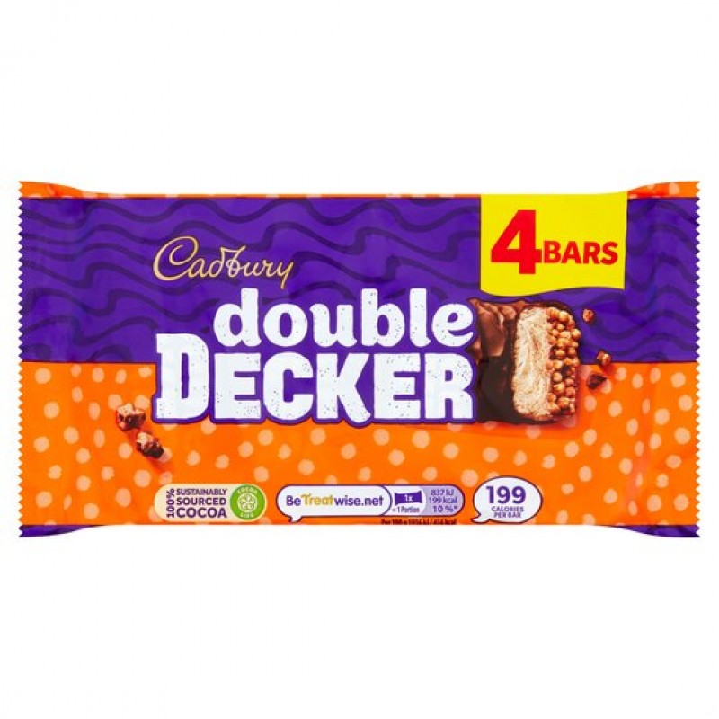 Cadbury - Double Decker Multipack 4  