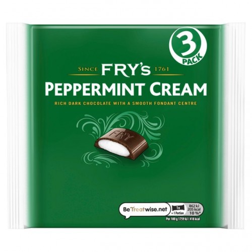 Fry's - Chocolate Peppermint Cream 3 Pack 