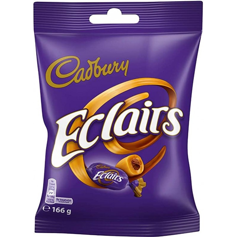 Cadbury - Chocolate Eclairs Share Bag 