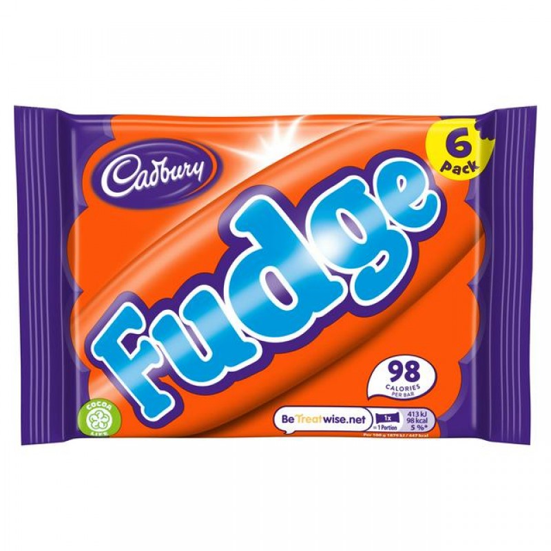 Cadbury - Fudge Bar Multipack 6 