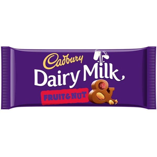 Cadbury - Dairy Milk Fruit & Nut Bar 