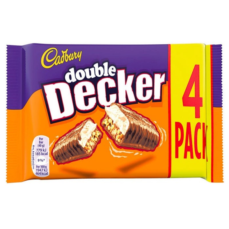 Cadbury - Double Decker Multipack 4  