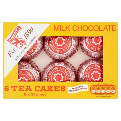 Tunnocks - Chocolate Teacakes 6 Pack