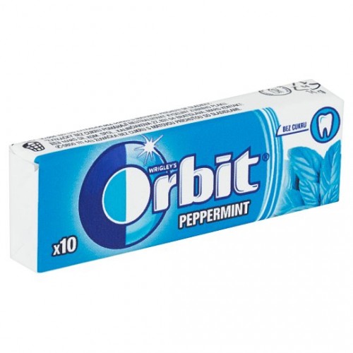 Orbit - Peppermint Gum 10 Pcs 