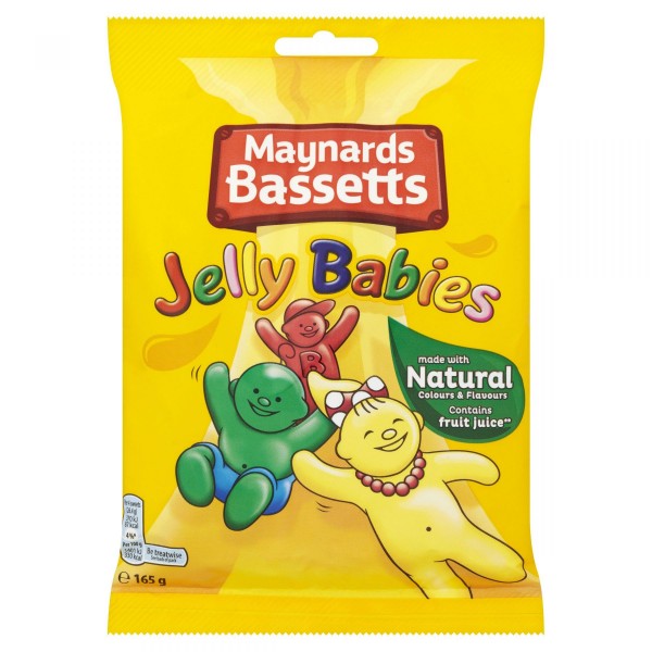 Maynards Bassetts - Jelly Babies 165 g 