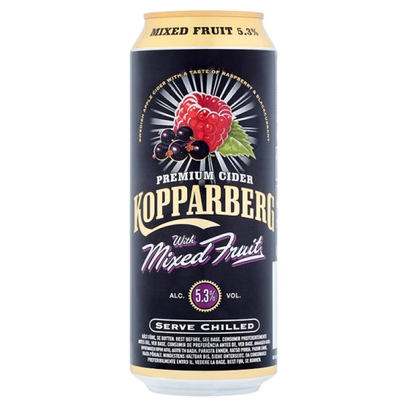 Kopparberg - Premium Cider with Mixed Fruits 5.3 % Vol 500 ml