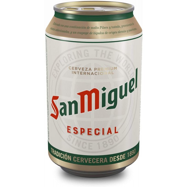 San Miguel - Beer 5.4 % Vol 330 ml 