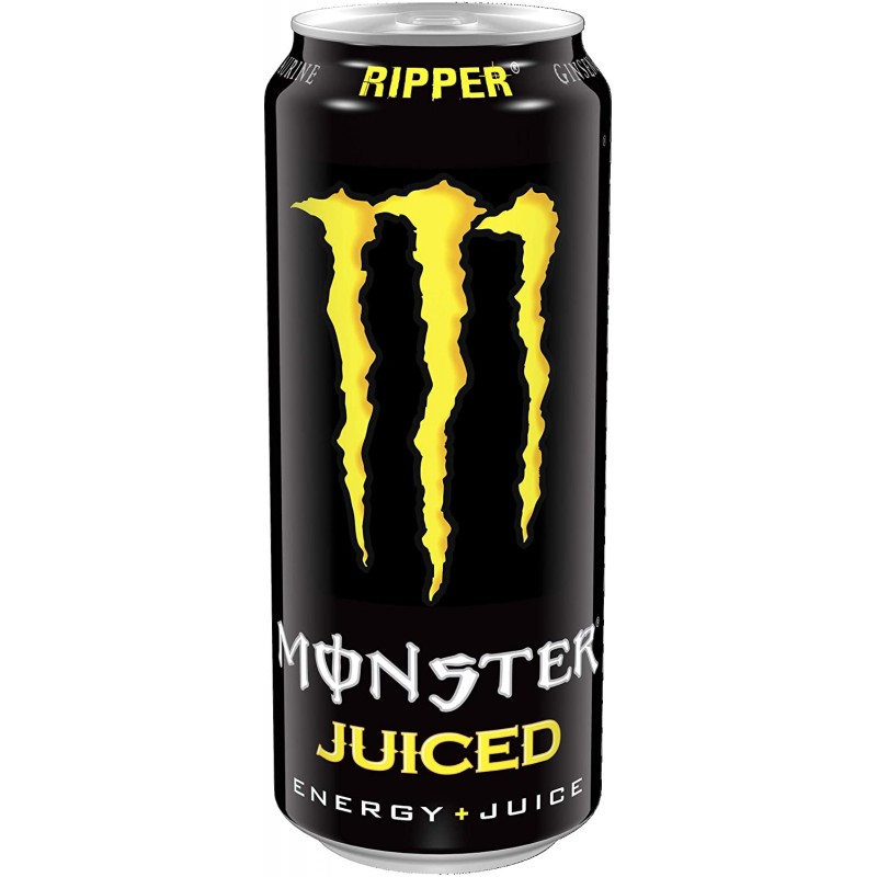 Monster - Ripper Energy Drink 500 ml (yellow m)