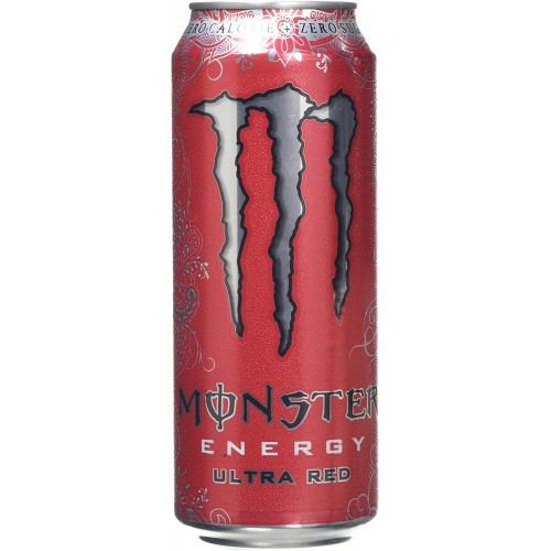 Monster - Ultra Red Assult Energy Drink 500 ml (red m)