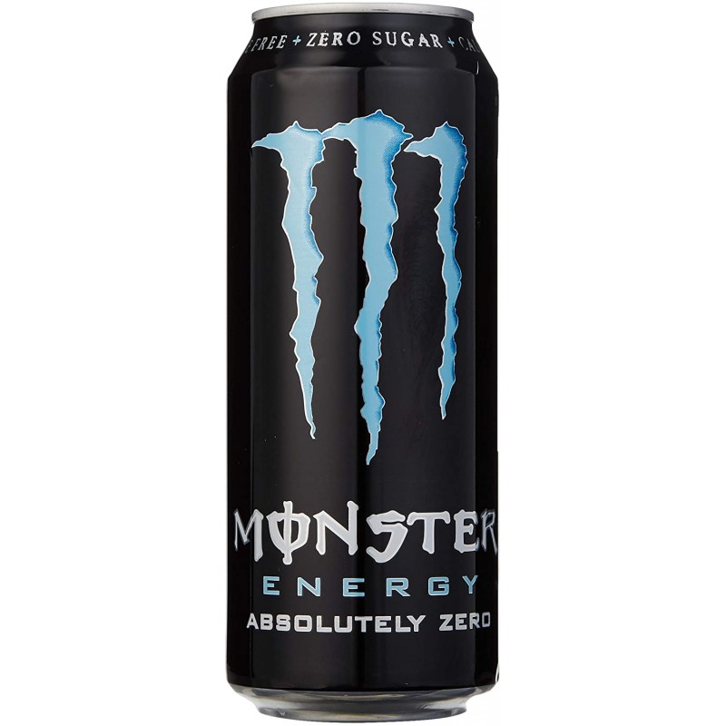 Monster - Absolute Zero Energy Drink 500 ml (white)