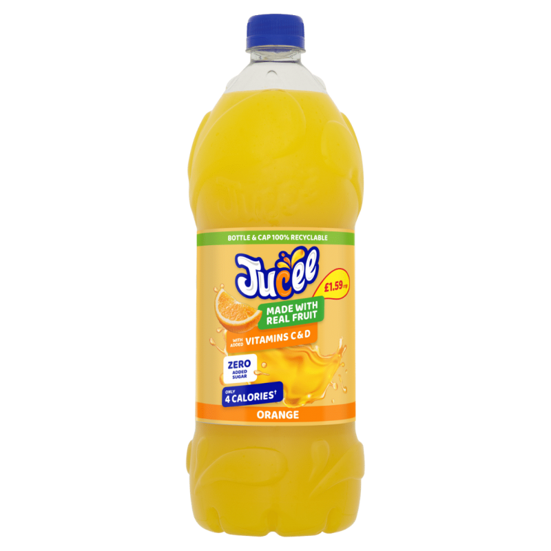 Jucee - Orange Cordial Drink 1.5 L