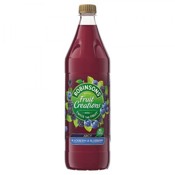 Robinsons - Fruit Creations Blackberry & Blueberry 1 L 