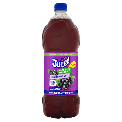 Jucee - Blackcurrent Cordial Drink 1.5 L