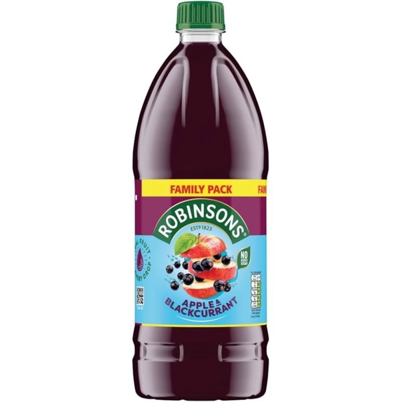 Robinsons - Apple & Blackcurrant squash 2 L