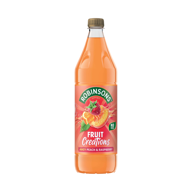 Robinsons - Fruit Creations Peach & Raspberry 