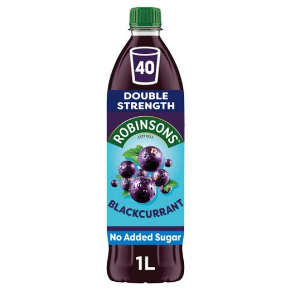 Robinsons - Blackcurrant squash (Double concentrate) 1L