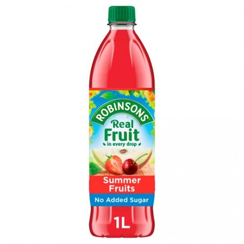Robinsons - Summer fruits Squash No Added Sugar 1 L
