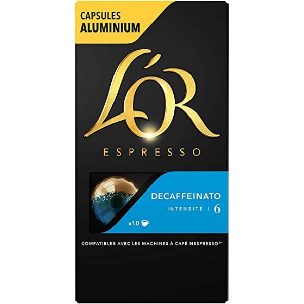 Lór Expresso - Capsules Decaffeinated Intensity 6  x 10