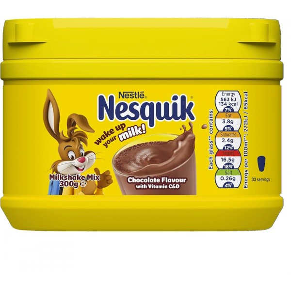Nestle - Nesquik Chocolate Flavour Milkshake Mix 