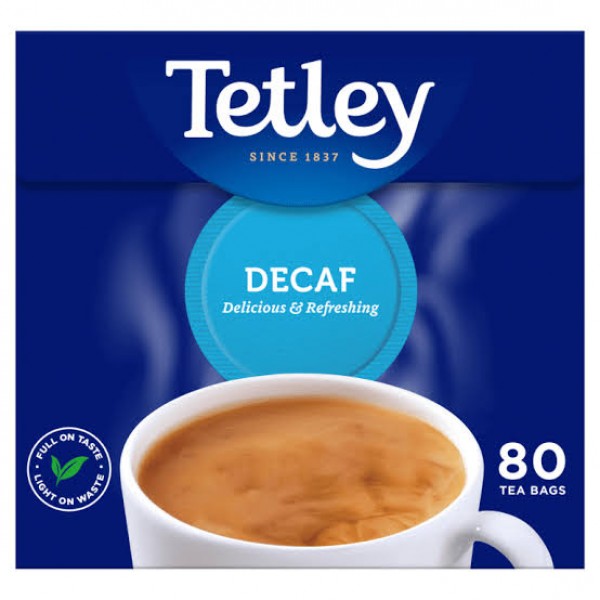 Tetley - Decaf Tea bags 80's