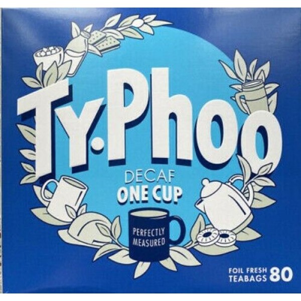Ty-phoo - Decaf One Cup Tea bags 80