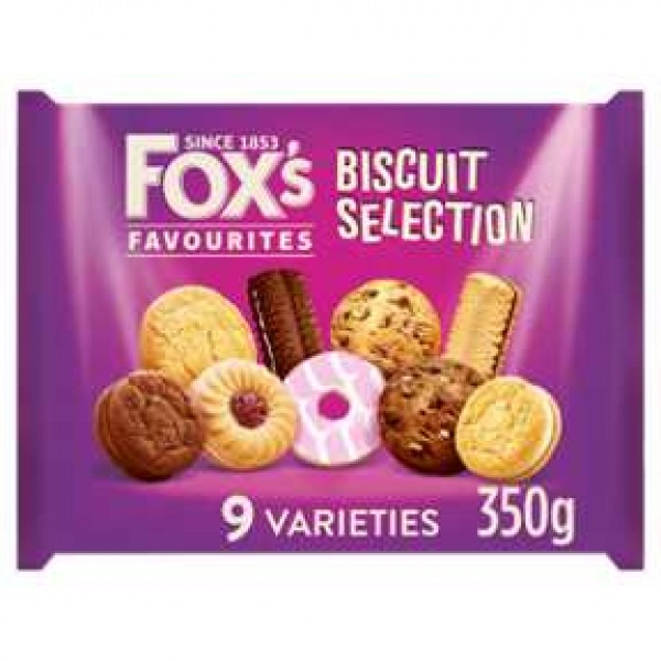 Fox’s Favourite biscuit selection