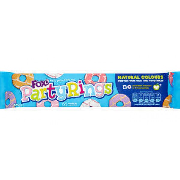 Fox's - Party Rings Biscuits 125 g