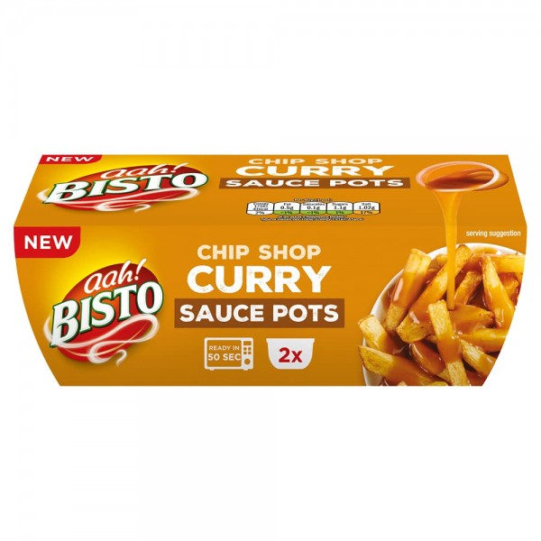 Bisto - Chip Shop Curry pots 