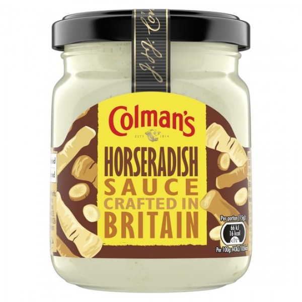 Colmans - Horseraddish Sauce 136 g 