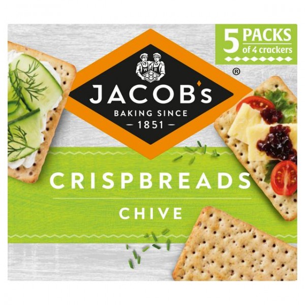 Jacob's - Crispbreads Chive 