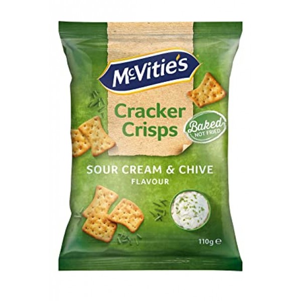 McVitie's - Cracker Crisps Sour Cream & Chive Flavour 
