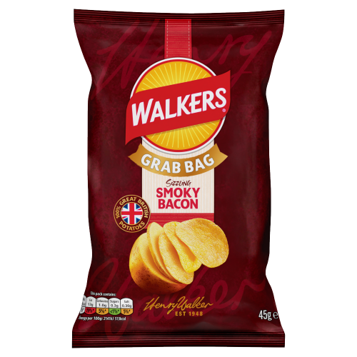 Walkers - Smoky Bacon Grab bag