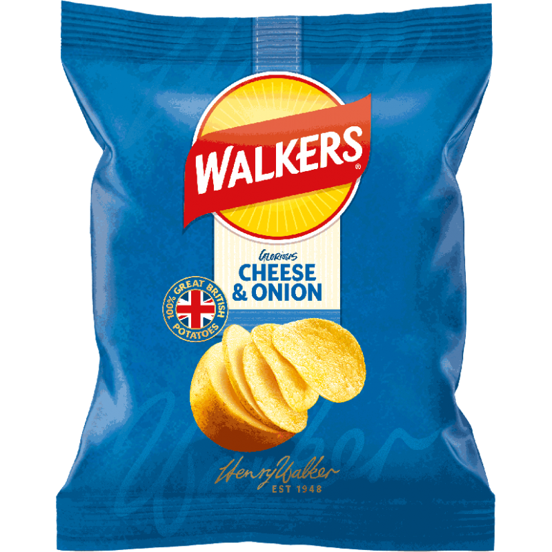 Walkers - Cheese & Onion 
