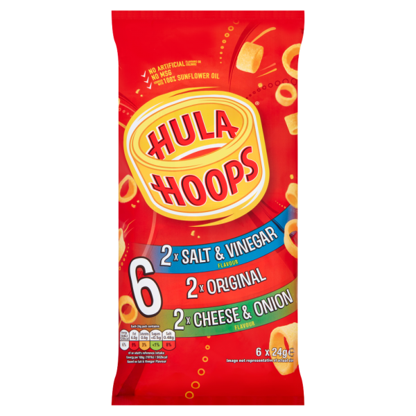 Hula Hoops - Variety 6 Pack 