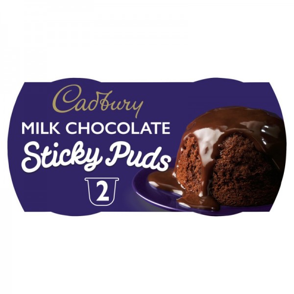 Cadbury - Milk Chocolate Sticky Puds 