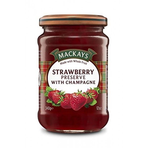 MacKays - Strawberry Preserve with Champagne 340 g 