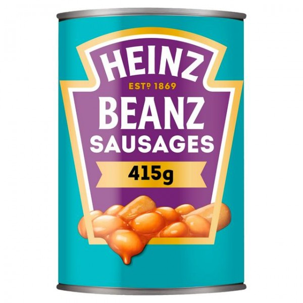 Heinz - Baked Beanz with Pork Sausages 