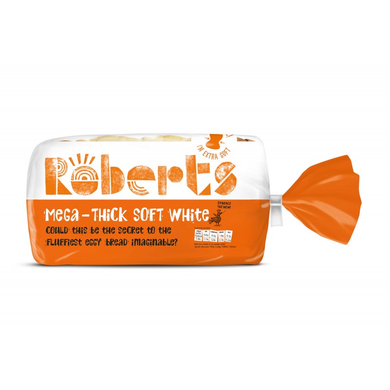 Roberts - Thick Slice White Bread 800 g