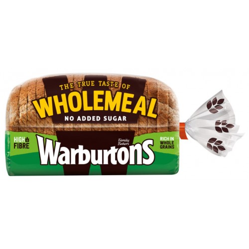 Warburtons - Wholemeal Loaf 800 g 