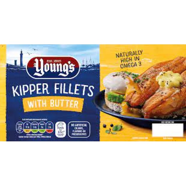 Young's - Kipper Fillets with Butter 