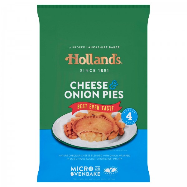 Holland’s - 4 Cheese & Onion Pies