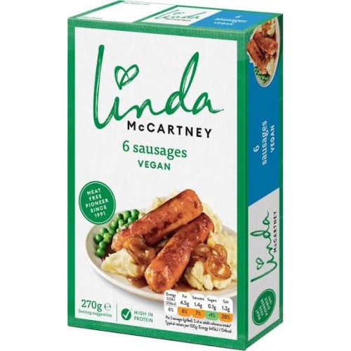 Linda McCartney - 6 Vegan Sausages