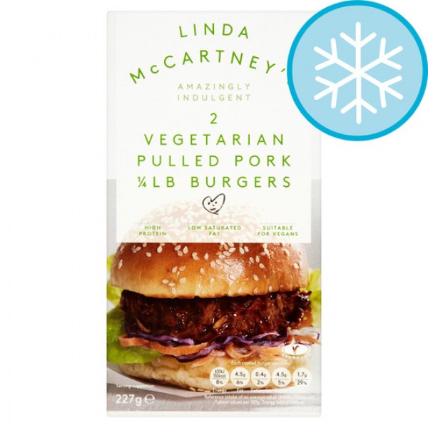 Linda McCartney - Pulled Pork 1/4 Burger 227 g
