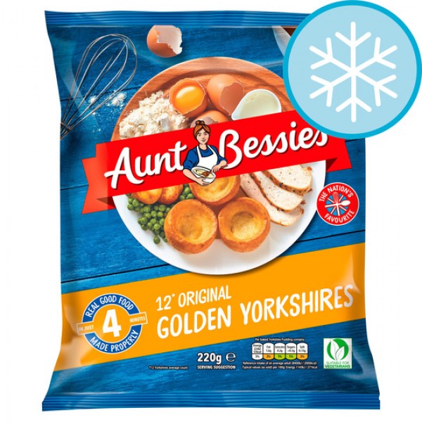 Aunt Bessie’s - 12 Original Golden Yorkshires 220 g