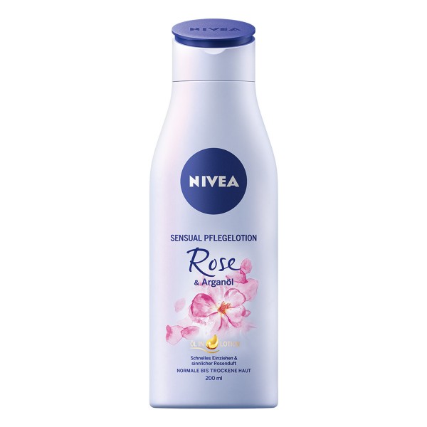 Nivea - Rose & Argon Oil Body Cream 200 ml 